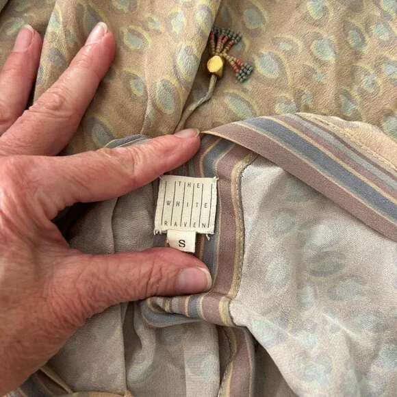 Hanamer ASHA DRESS CREAM DATURA, S - Picture 8 of 12